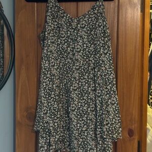 No Boundaries cream and olive above the knee adjustable straps